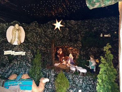 Kerststal XXL