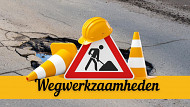 Wegwerkzaamheden op weg naar Het Liesesnhuus