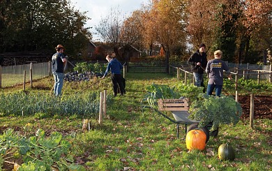 werken in de (vrienden) tuin?